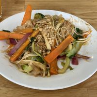 Pad thai  at Loving Vegan in Da Nang