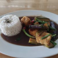 Gravy Eggplant at Loving Vegan in Da Nang