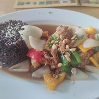 Kung Pao at Loving Vegan in Da Nang