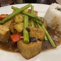 Teriyaki tofu  at Loving Vegan in Da Nang