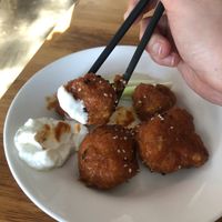 BBQ cauliflower (SO GOOD)  at Loving Vegan in Da Nang