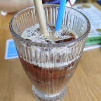 Coconut Coffee at Loving Vegan in Da Nang