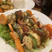 Skewers  at Loving Vegan in Da Nang