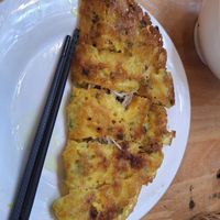 Aulaces omelet Banh Xeo at Loving Vegan in Da Nang