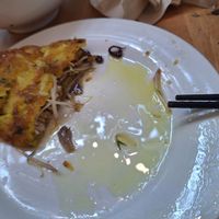 The oily left overs at Loving Vegan in Da Nang