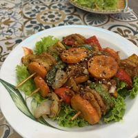 Skewers  at Loving Vegan in Da Nang