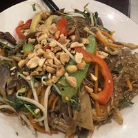 Mixed glass noodles - the only dish that I tried here and wasn’t impressed with  at Loving Vegan in Da Nang