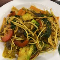 Singapore noodles - amazing!  at Loving Vegan in Da Nang
