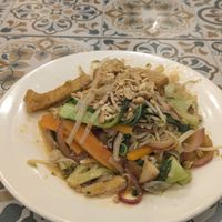 Pad thai (okay) at Loving Vegan in Da Nang