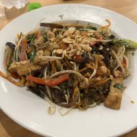 Fried noodles   at Loving Vegan in Da Nang