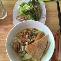 Mi quang at Loving Vegan in Da Nang