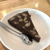 Chocolate cake   at Loving Vegan in Da Nang