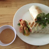 Burrito at Loving Vegan in Da Nang