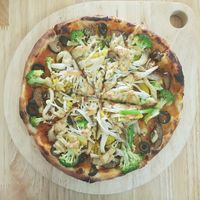 Pizza at Loving Vegan in Da Nang