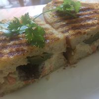 Grilled American sandwich  at Loving Vegan in Da Nang