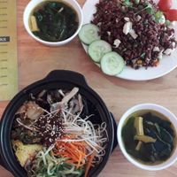 delicious food at Loving Vegan in Da Nang