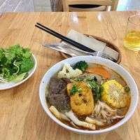 Royal Golden soup at Loving Vegan in Da Nang