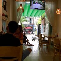 Interior at Loving Vegan in Da Nang