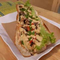 Philly sub - 45k dong at Loving Vegan in Da Nang