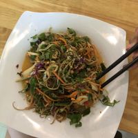 Banana blossom salad  at Loving Vegan in Da Nang