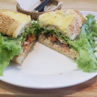 american panini at Loving Vegan in Da Nang