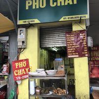 Storefront  at Pho Chay in Hanoi