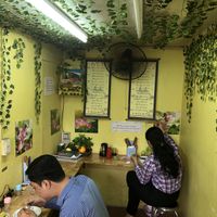 Interior at Pho Chay in Hanoi