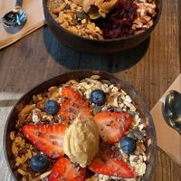 Very yummy acaibowls at Leen's in Dubai