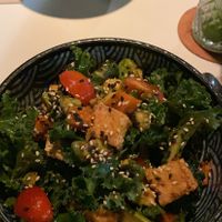 Veggie tofu quinoa bowl at Leen's in Dubai