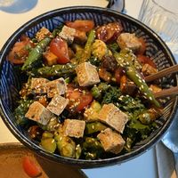 Crispy Tofu Poke Bowl   at Leen's in Dubai