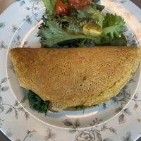 Chickpea omelette   at Leen's in Dubai