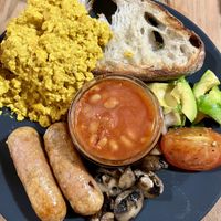 Vegan breakfast   at Green Earth in Bedford