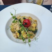 Risotto with zucchini at Calebotta in Trogir