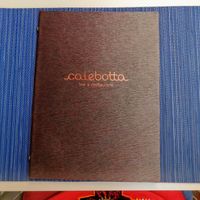 Menu at Calebotta in Trogir