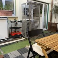 Terrace at EnVie Vegan in Geneva