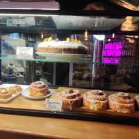 Sweet display at EnVie Vegan in Geneva