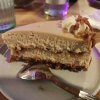Biscoff cheesecake at EnVie Vegan in Geneva