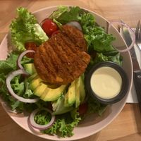 Chicken salad  at EnVie Vegan in Geneva