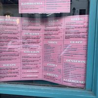 Menu  at EnVie Vegan in Geneva