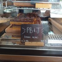 PB & J traybake at The Pudding Pantry - Sherwood in Nottingham