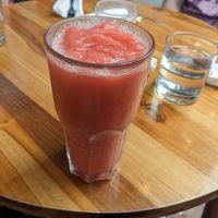 Strawberry Juice at Franco in San Jose