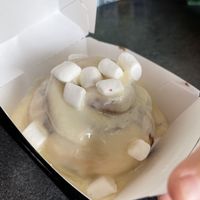 Marshmallow frosting with marshmallows  at Cinnaholic in Gilbert