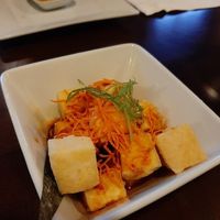 Chili tofu at Wild Orchid in Canmore