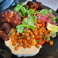 Cauliflower steak  at BLAKE in Canmore