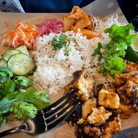 Lettuce wrap  at BLAKE in Canmore