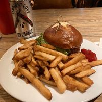 Kimchi Burger at BLAKE in Canmore
