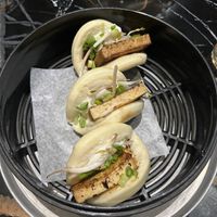 Bao buns (tofu)   at BLAKE in Canmore
