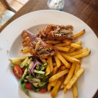 Inside vish at Tansy's Pantry in Godshill