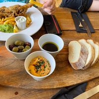 Bread board at Tansy's Pantry in Godshill