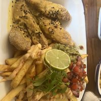 Seitan wings  at Tansy's Pantry in Godshill